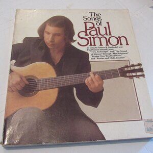 Vintage The Songs of Paul Simon Song Book 1978 Art Garfunkel Piano Vocal Guitar